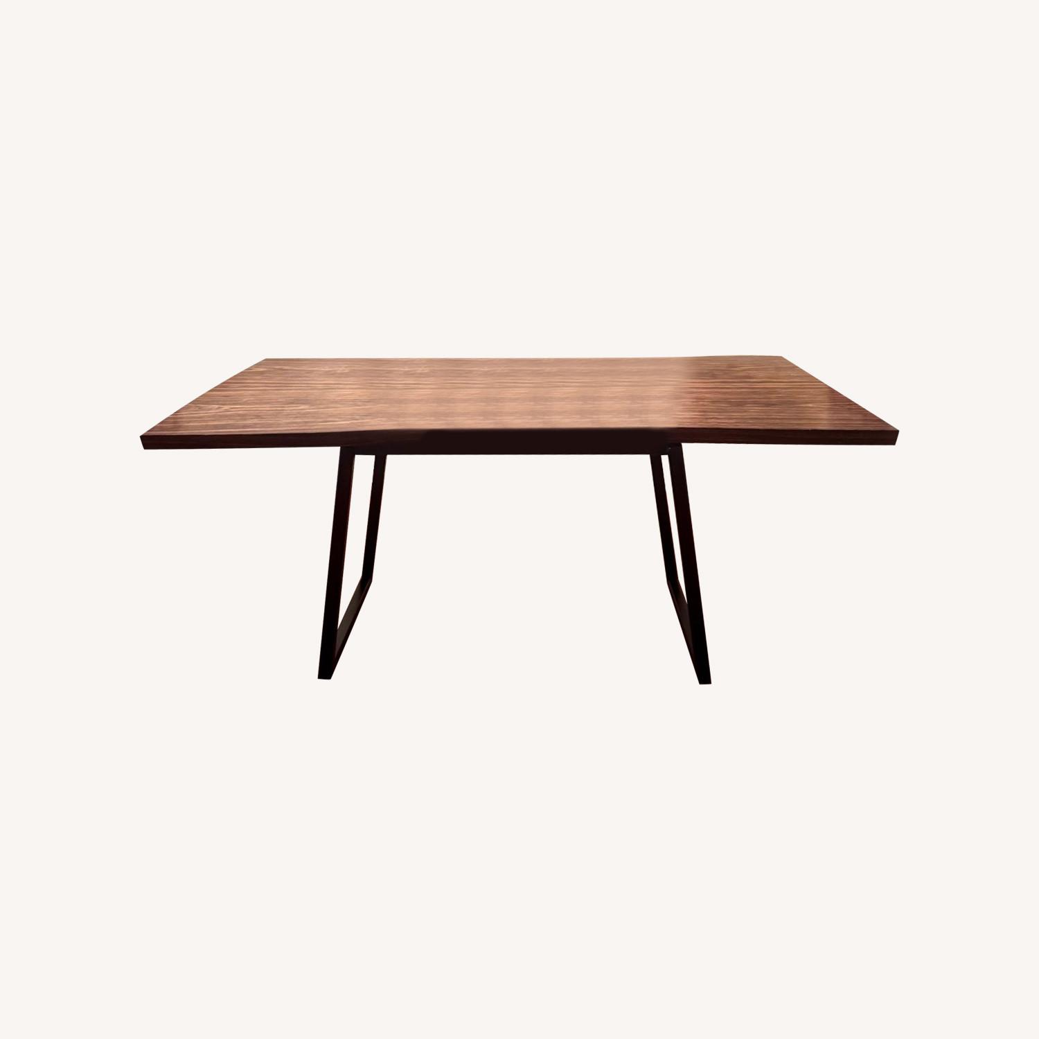 Ralph Lauren Rectangular Teak Wood Dining Table - image-0