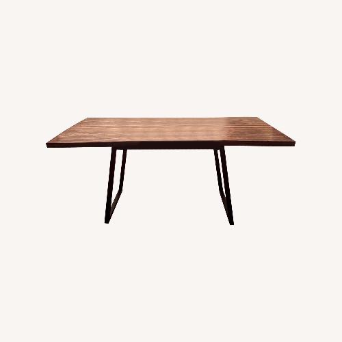 Used Ralph Lauren Rectangular Teak Wood Dining Table for sale on AptDeco