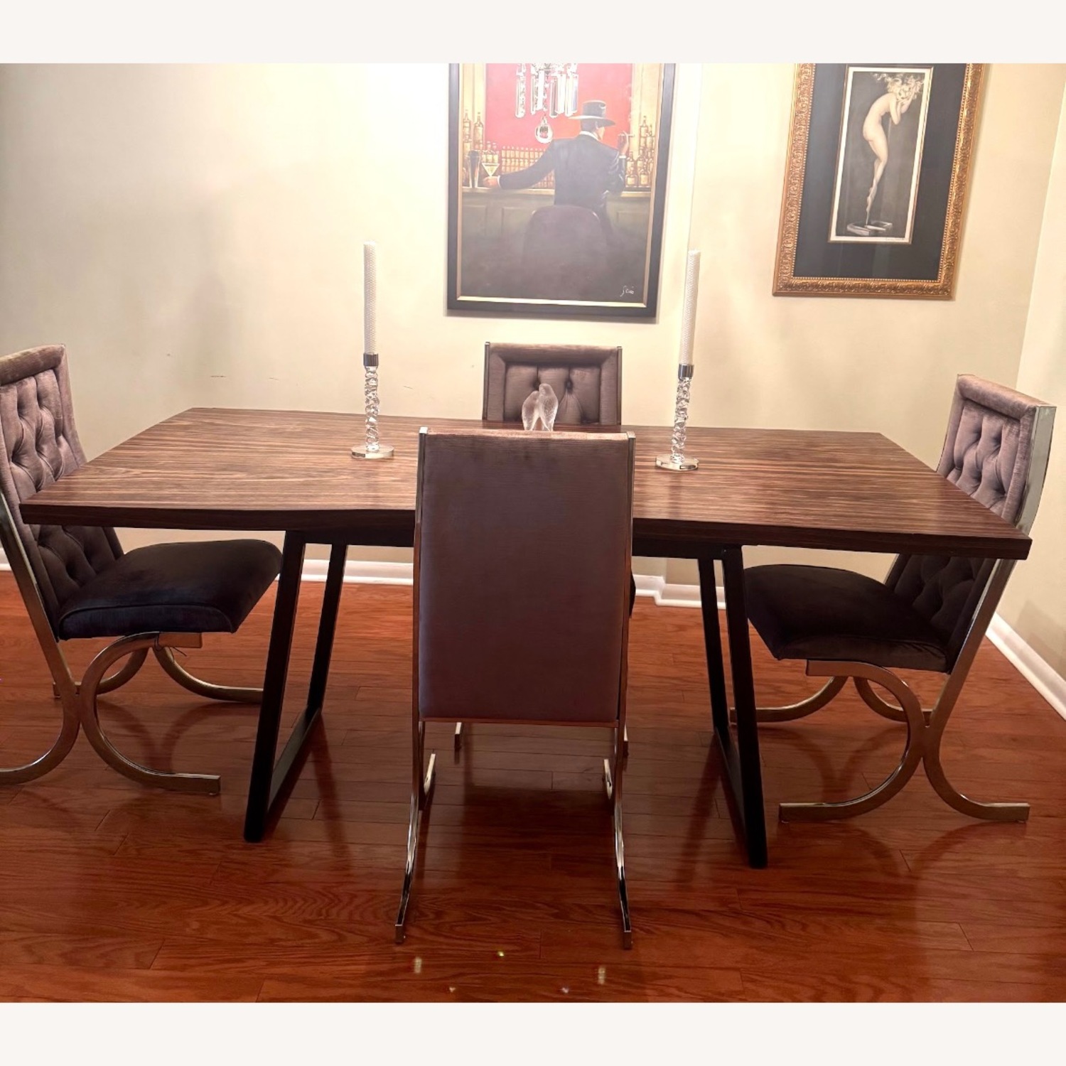 Ralph Lauren Rectangular Teak Wood Dining Table - image-14