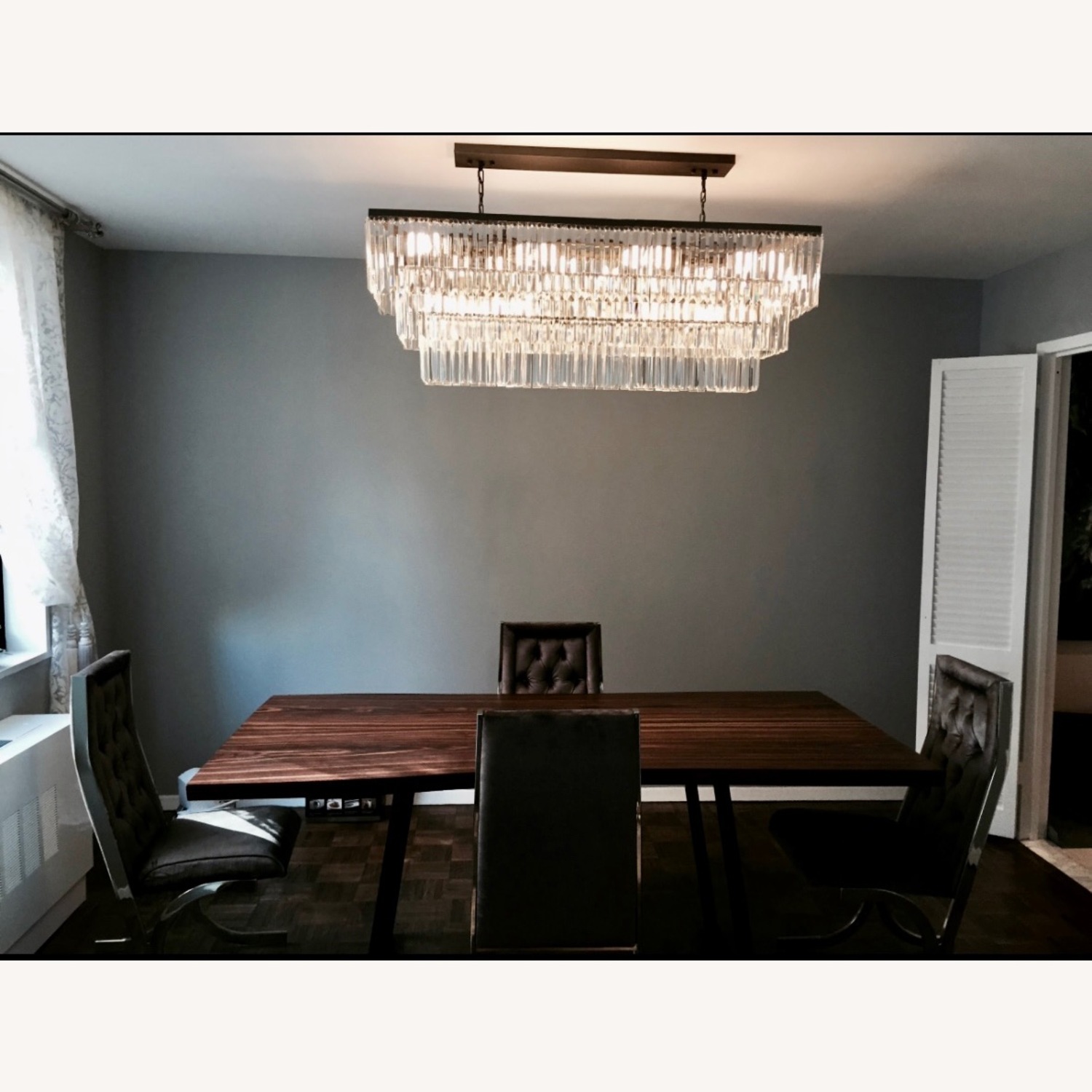 Ralph Lauren Rectangular Teak Wood Dining Table - image-2