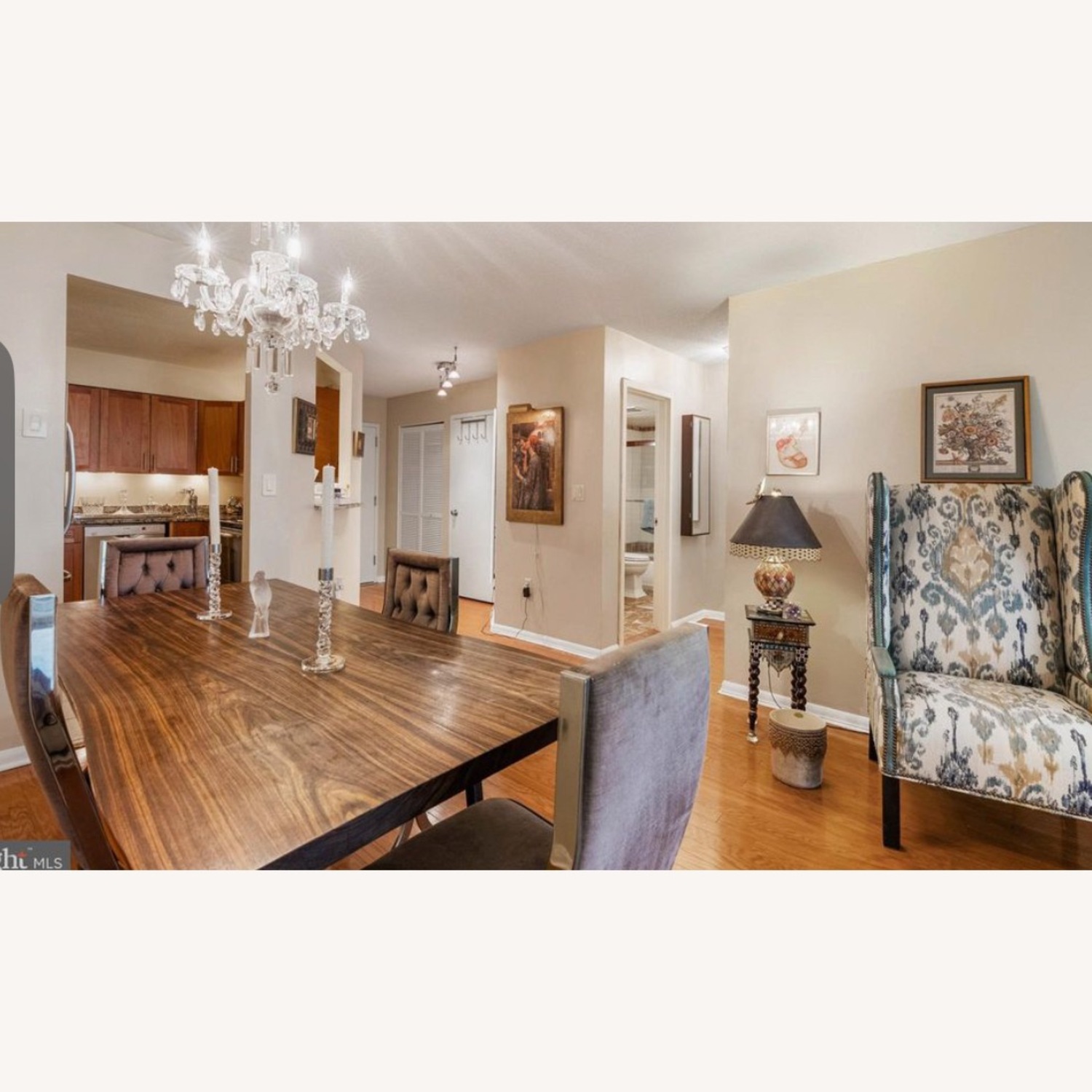 Ralph Lauren Rectangular Teak Wood Dining Table - image-6