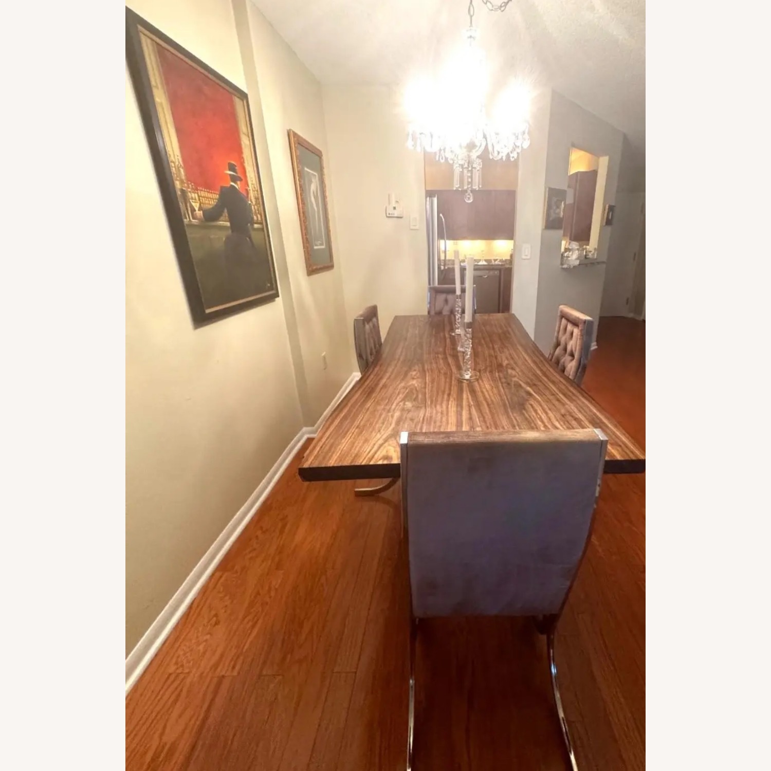 Ralph Lauren Rectangular Teak Wood Dining Table - image-3