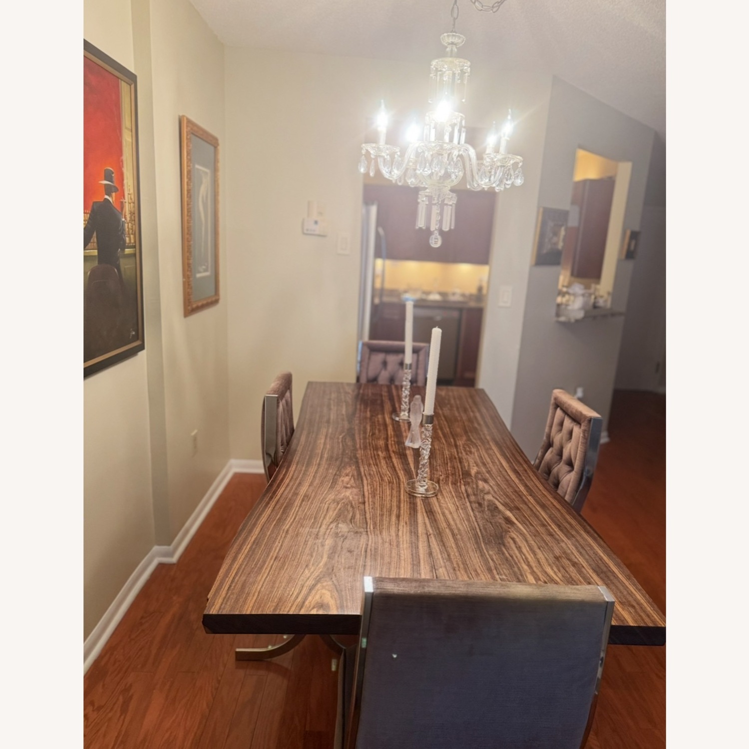 Ralph Lauren Rectangular Teak Wood Dining Table - image-15