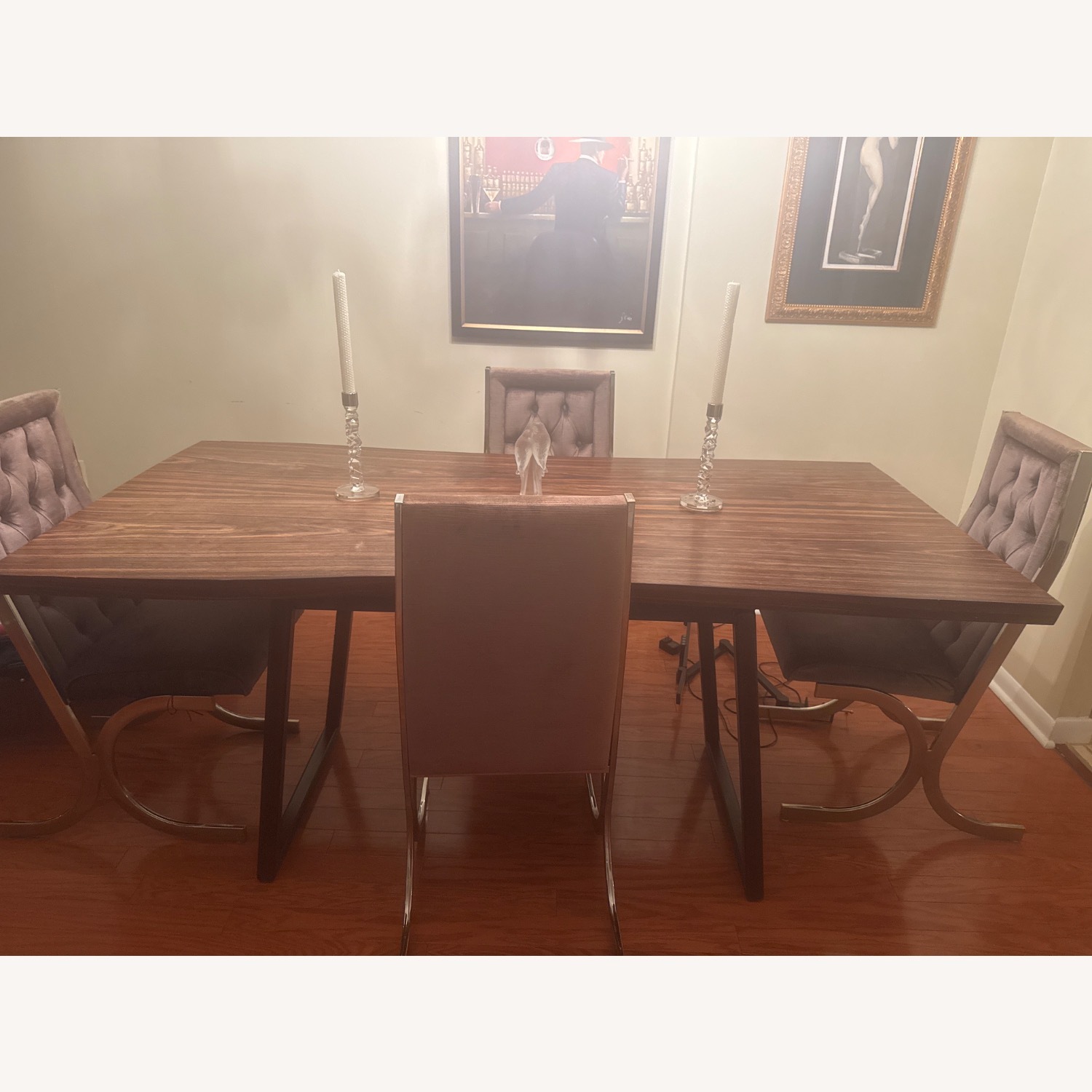 Ralph Lauren Rectangular Teak Wood Dining Table - image-10