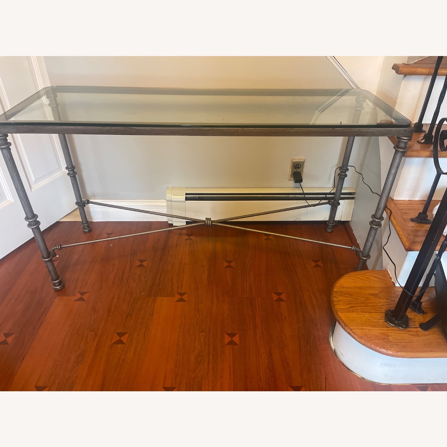 Glass Console Table and Bench - image-1
