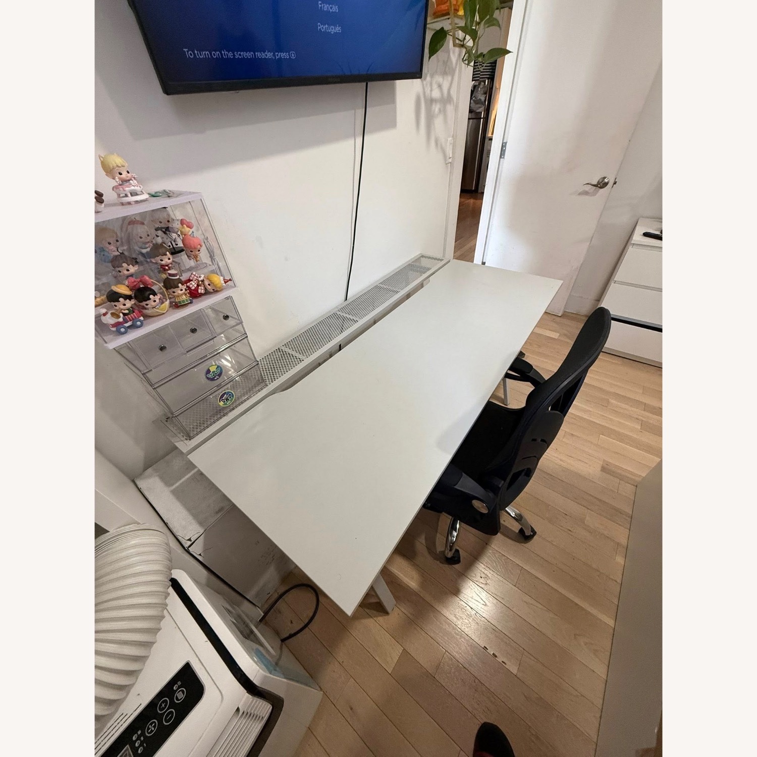 IKEA Utespelare White Desk - image-1
