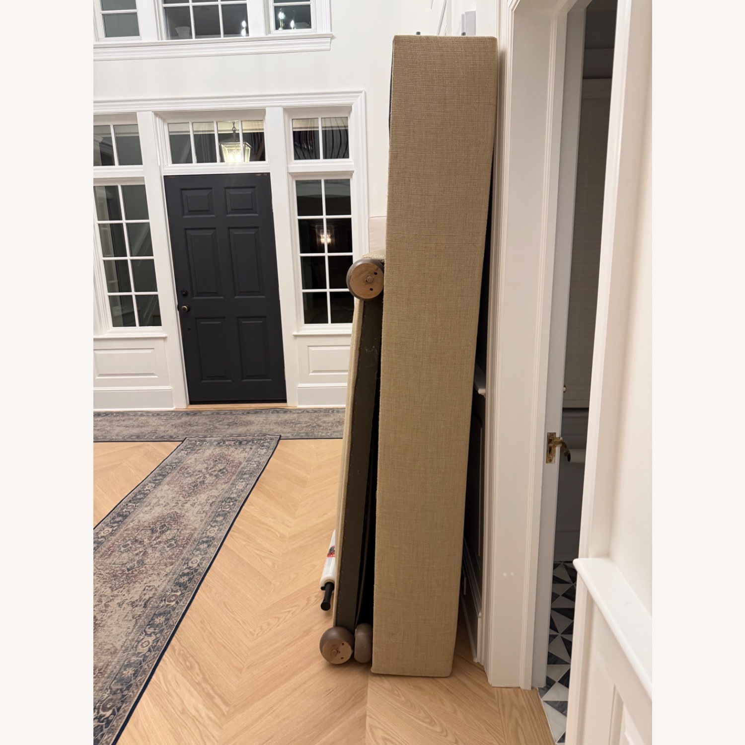 Custom upholstered Full Platform Bed - image-5