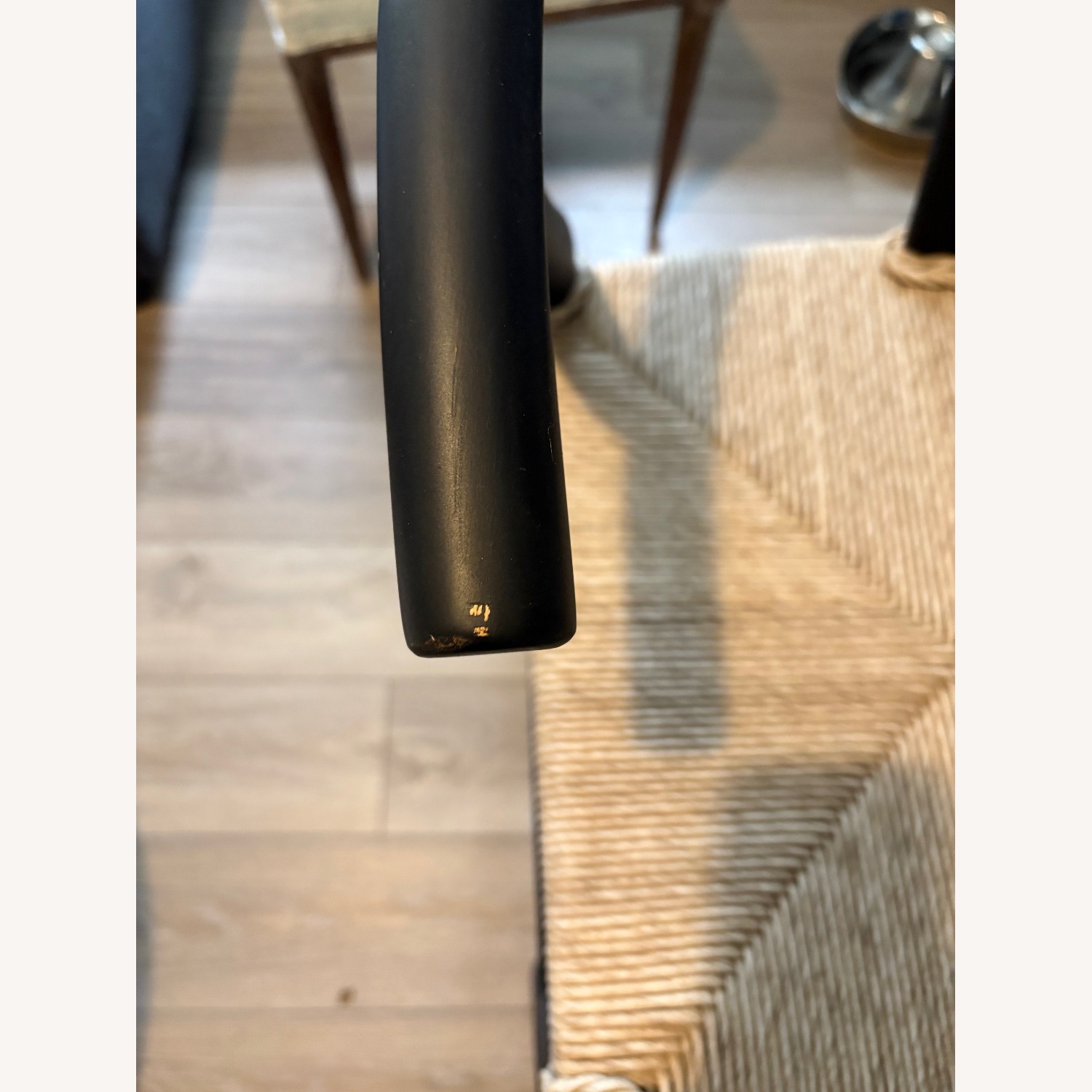 Four Hands Muestra Black Wood Stool - image-4