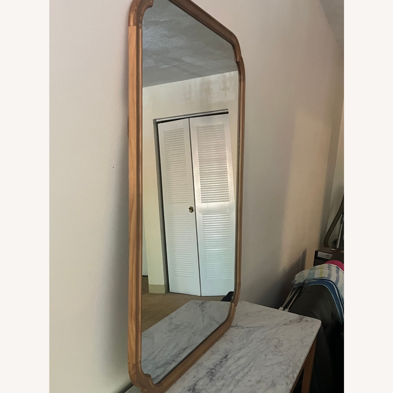 Marble Console Table & Mirror - image-6