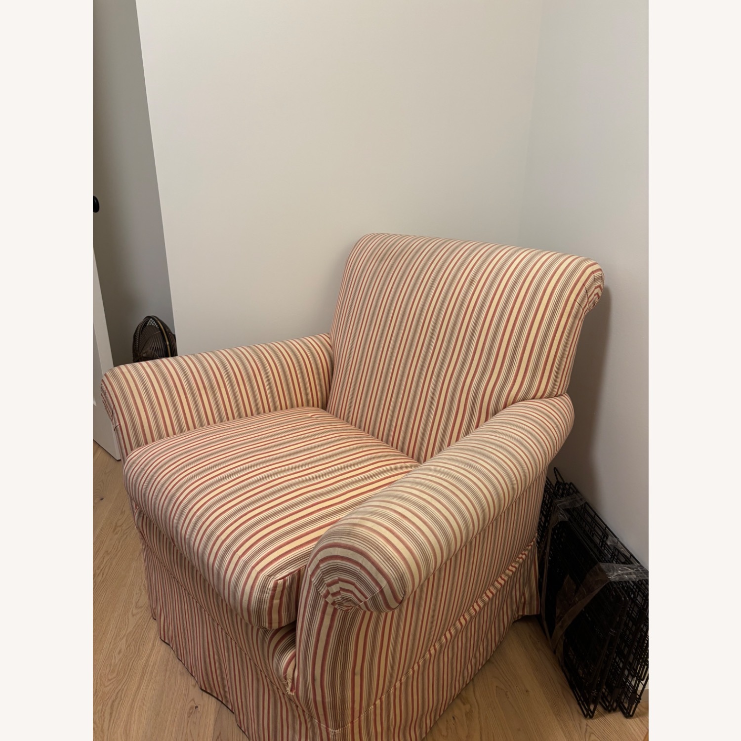 Vintage/Antique Finds Orange Armchair - image-4