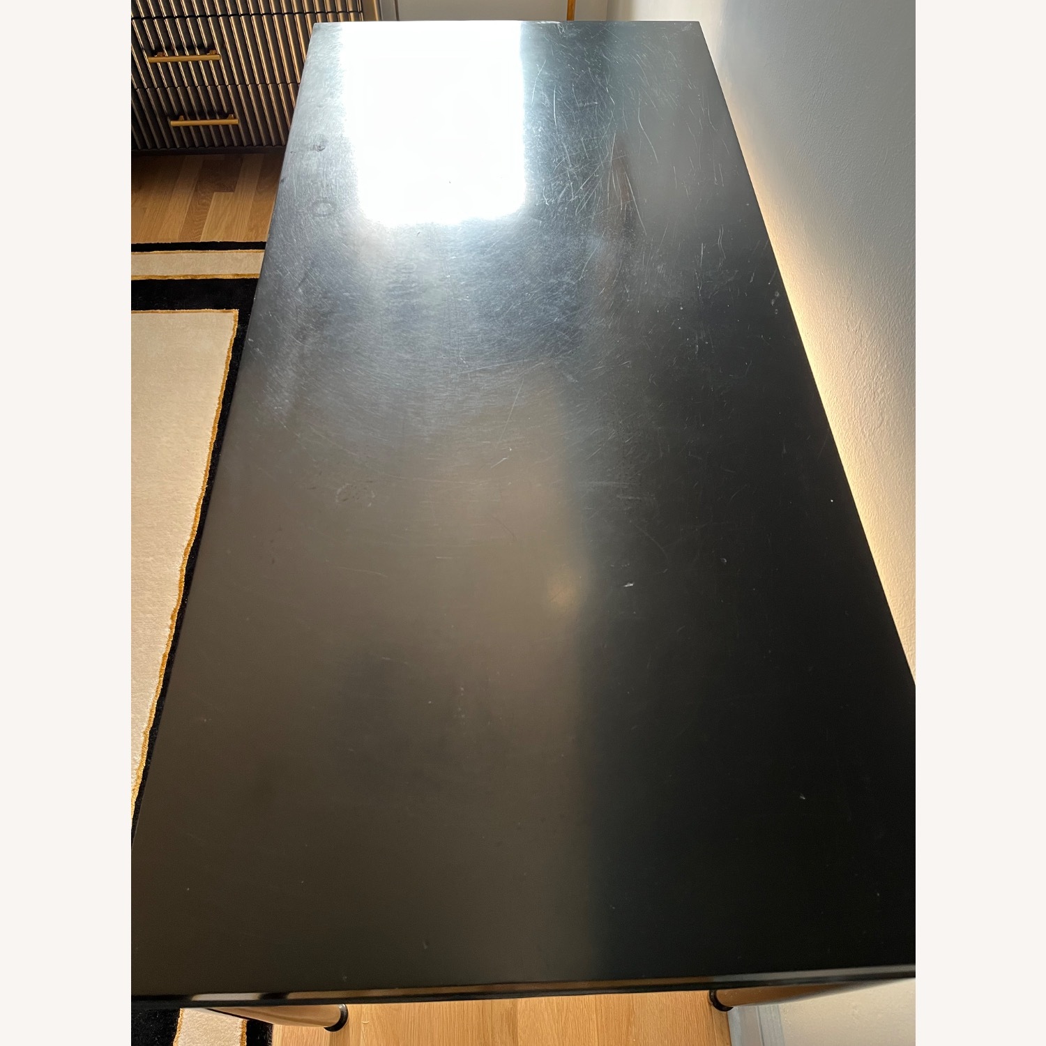 Williams-Sonoma Lacourte Black Wood Desk - image-4