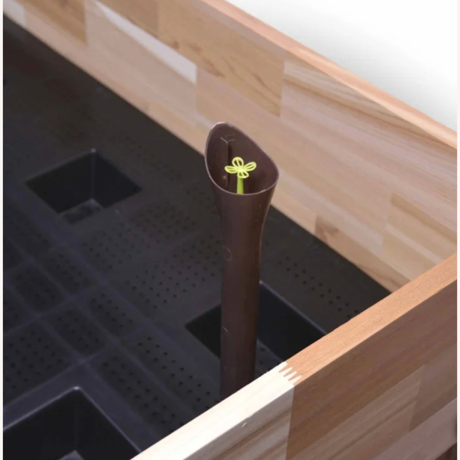 Cedar Craft Natural Wood Planter - image-4