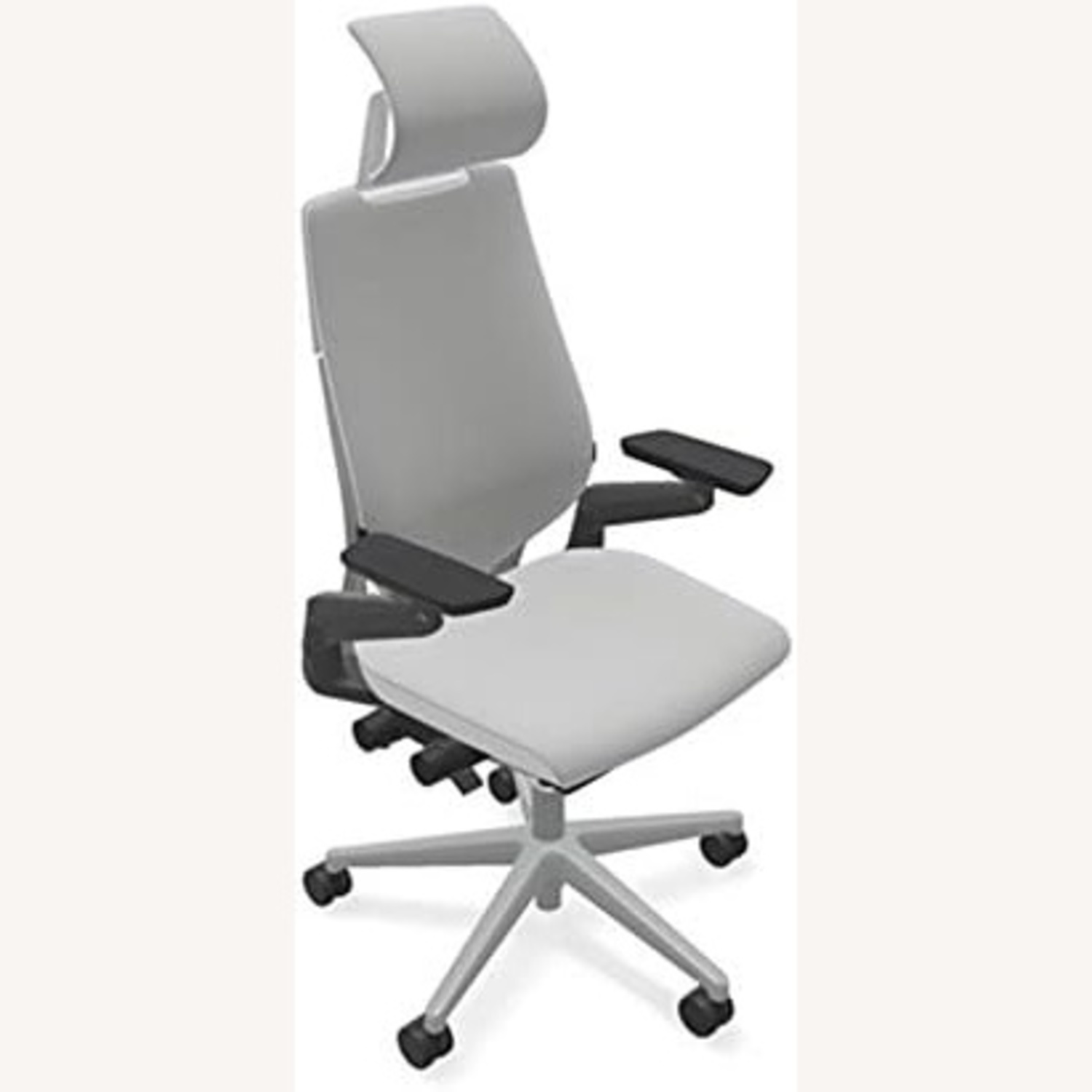Steelcase Gesture Blue Fabric Office Chair - image-9