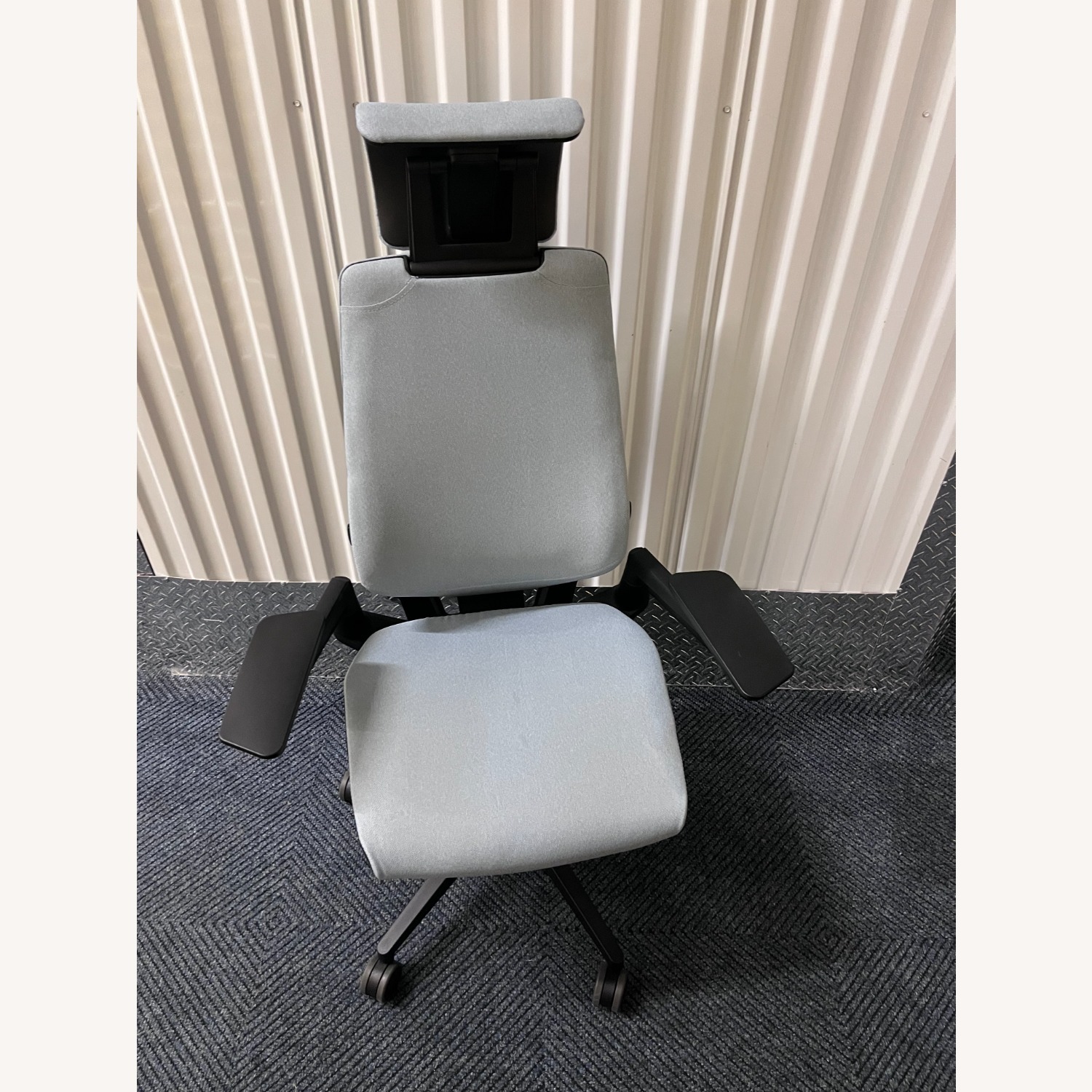 Steelcase Gesture Blue Fabric Office Chair - image-2