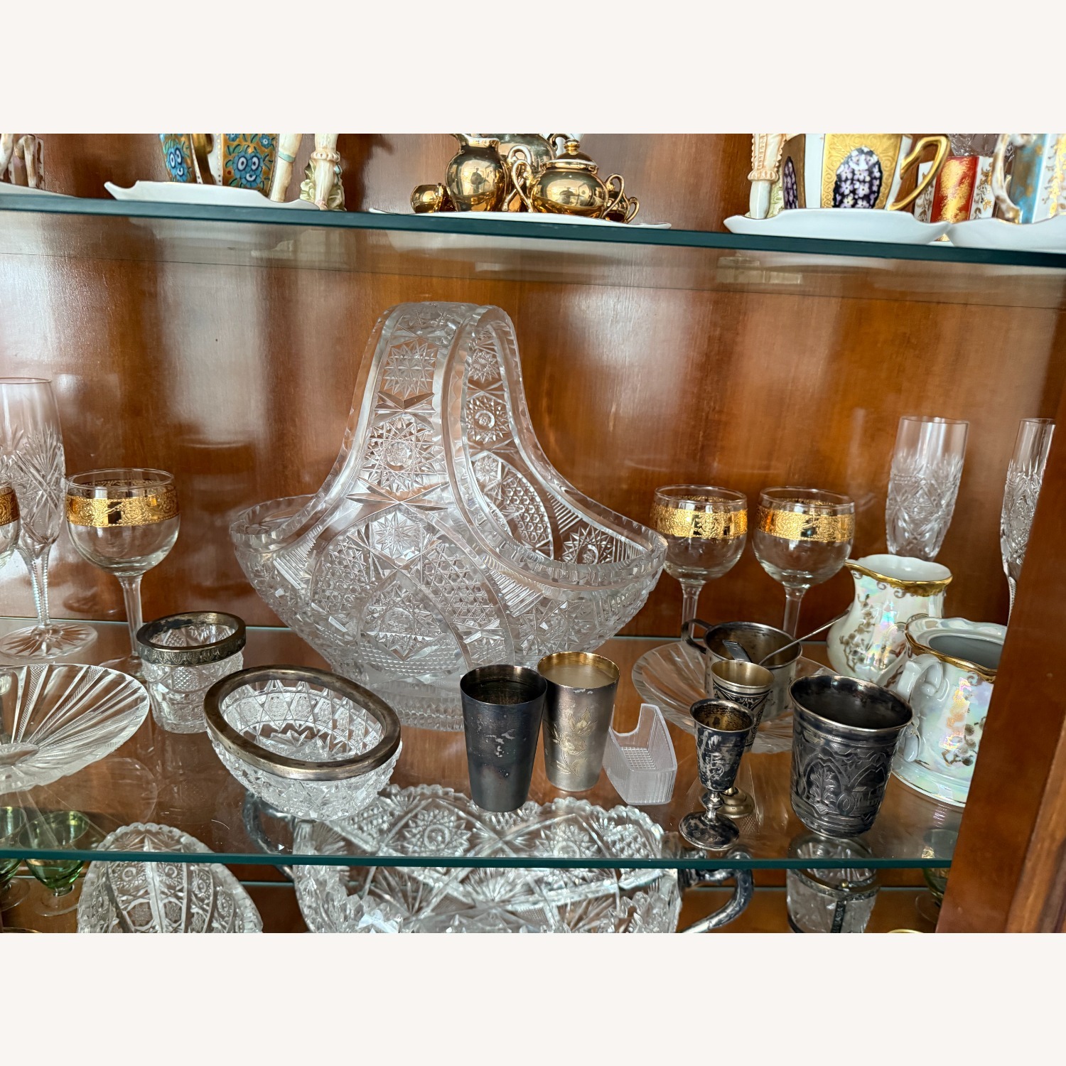 Light Brown Wood Armoire - image-7