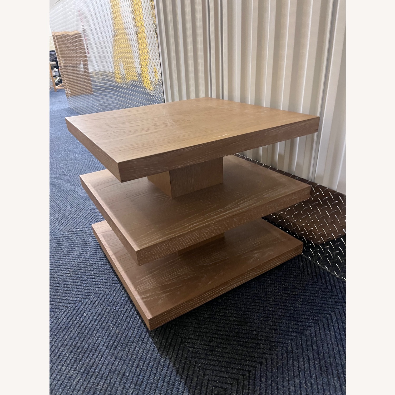 CB2 VUUE Pile Wood Tired Side Table - image-6