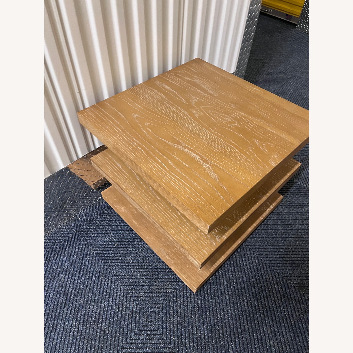 CB2 VUUE Pile Wood Tired Side Table - image-5