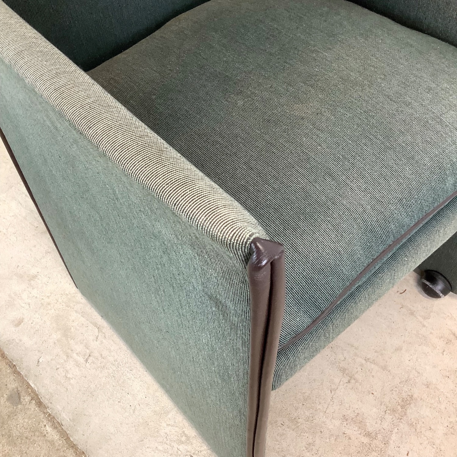 Pair Vintage Modern Armchairs - image-11