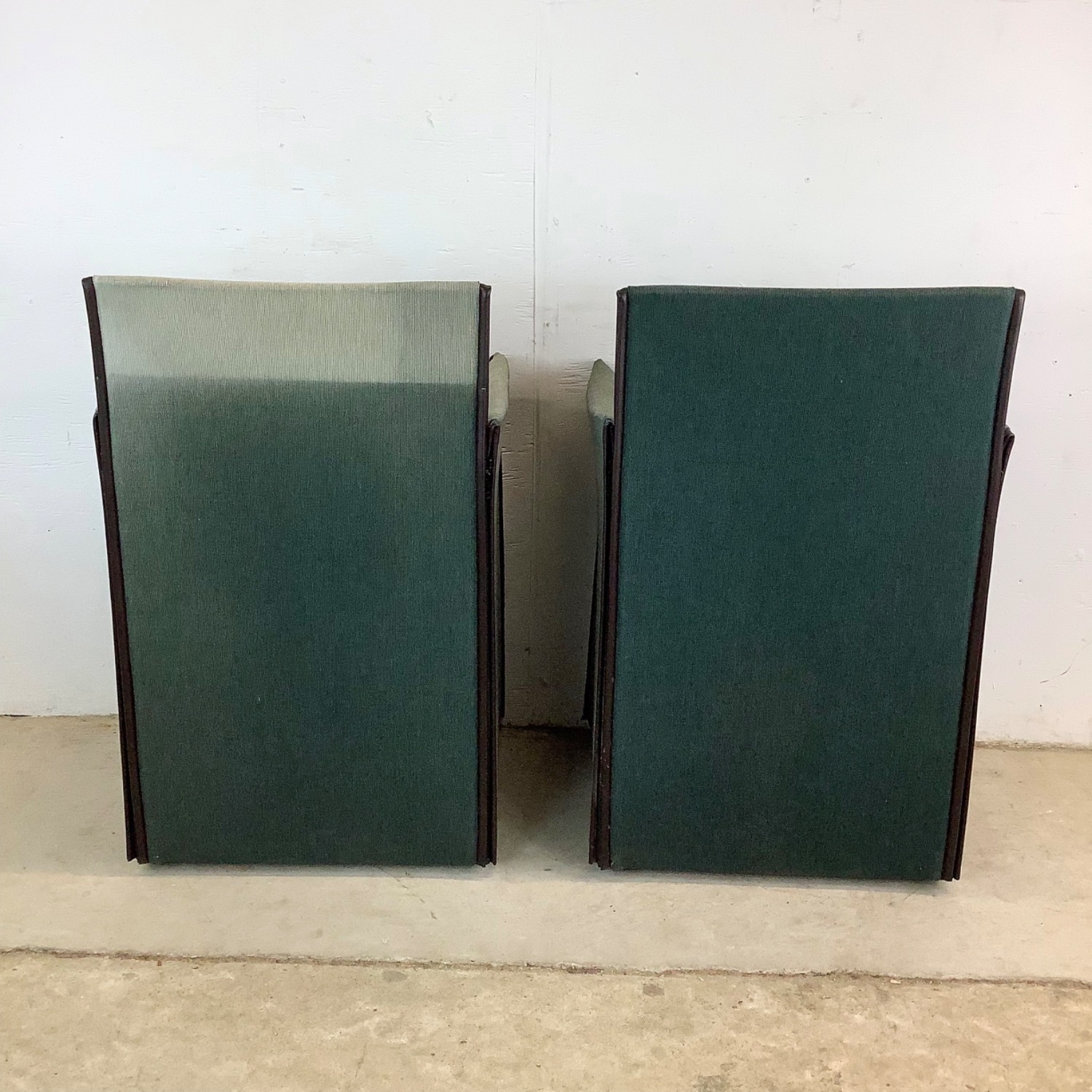 Pair Vintage Modern Armchairs - image-6