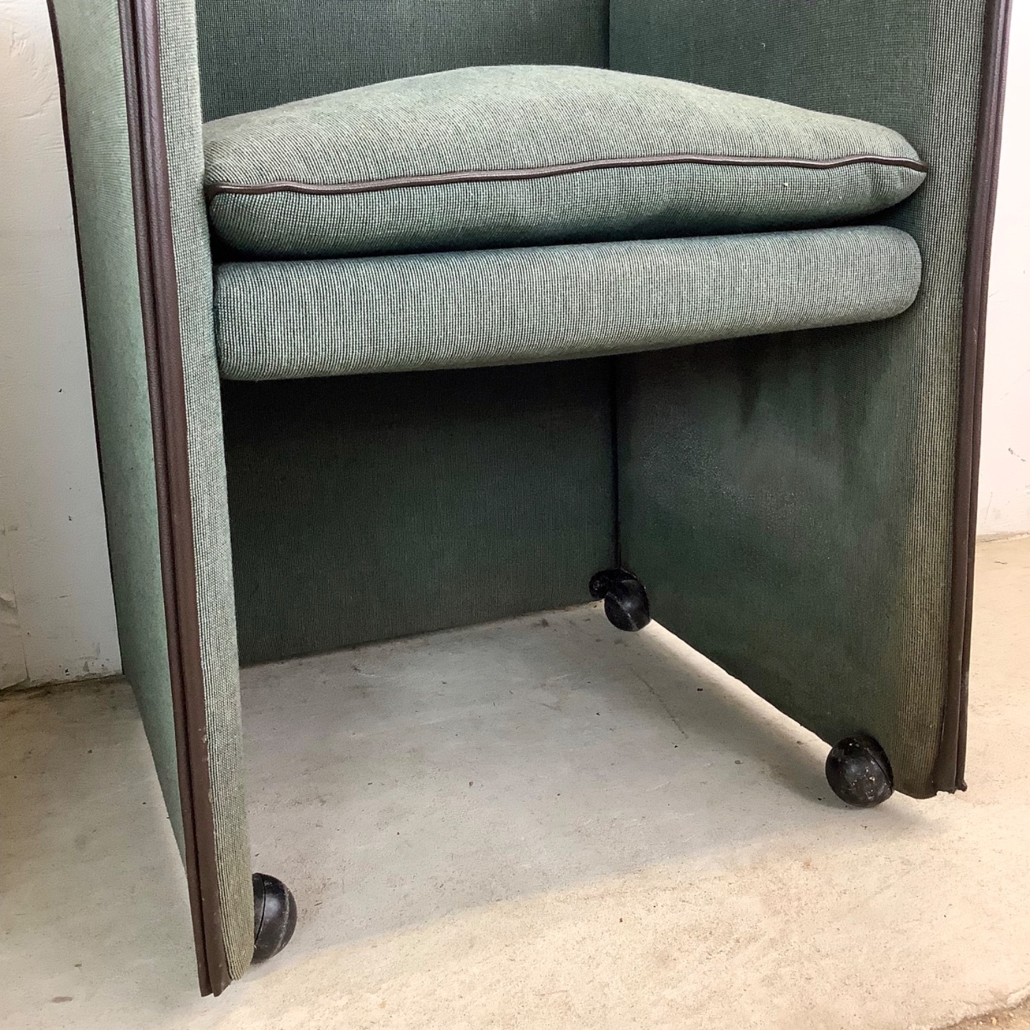 Pair Vintage Modern Armchairs - image-19