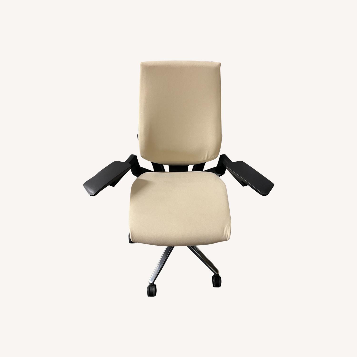 Steelcase Gesture Sandstone Desk Chair - image-0