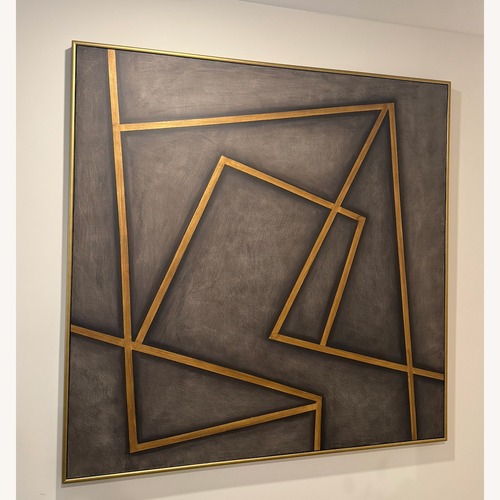 Used Sunpan - In A Maze Wall Art for sale on AptDeco