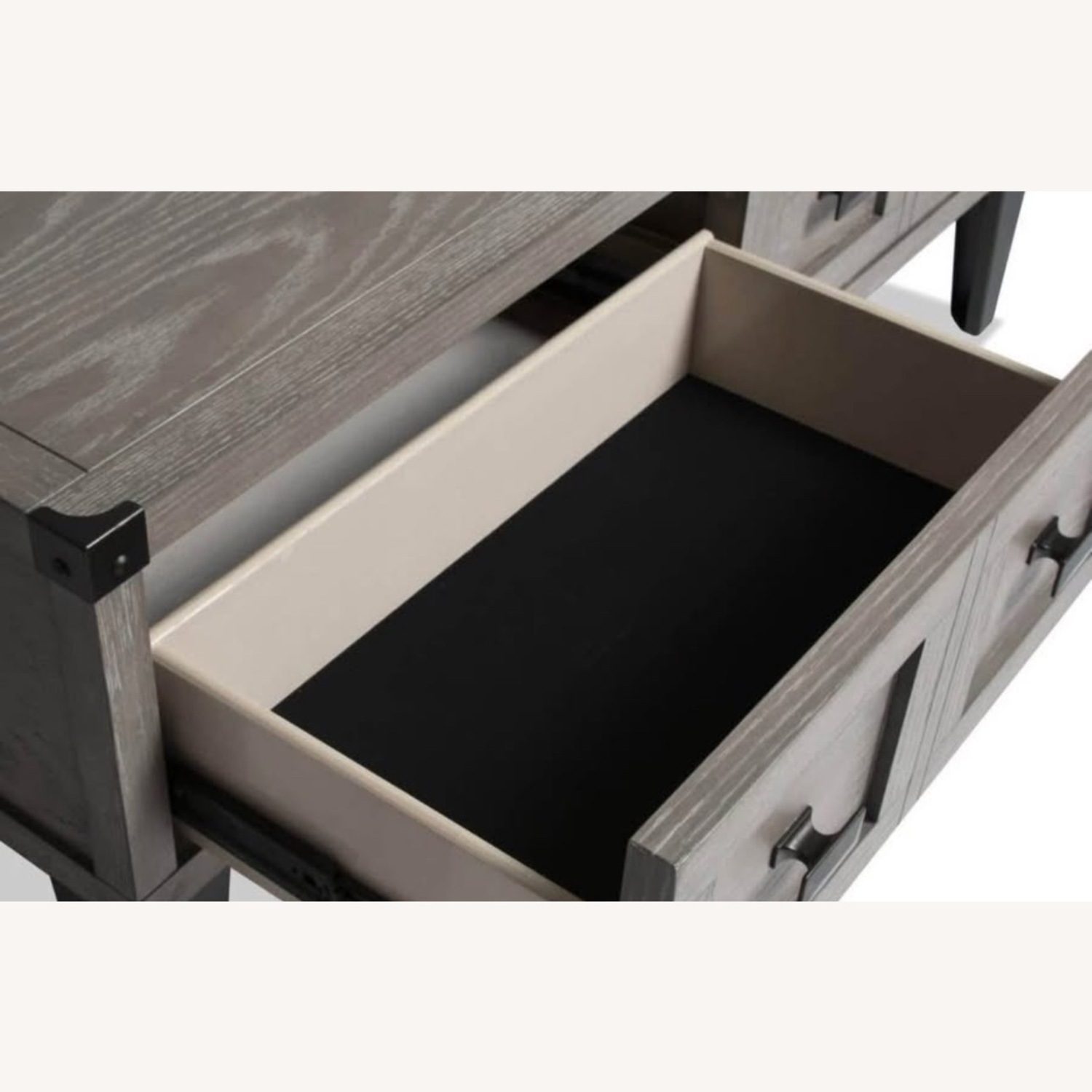 Bob's Discount Furniture Wentworth Light Gray Coffee Table - image-5