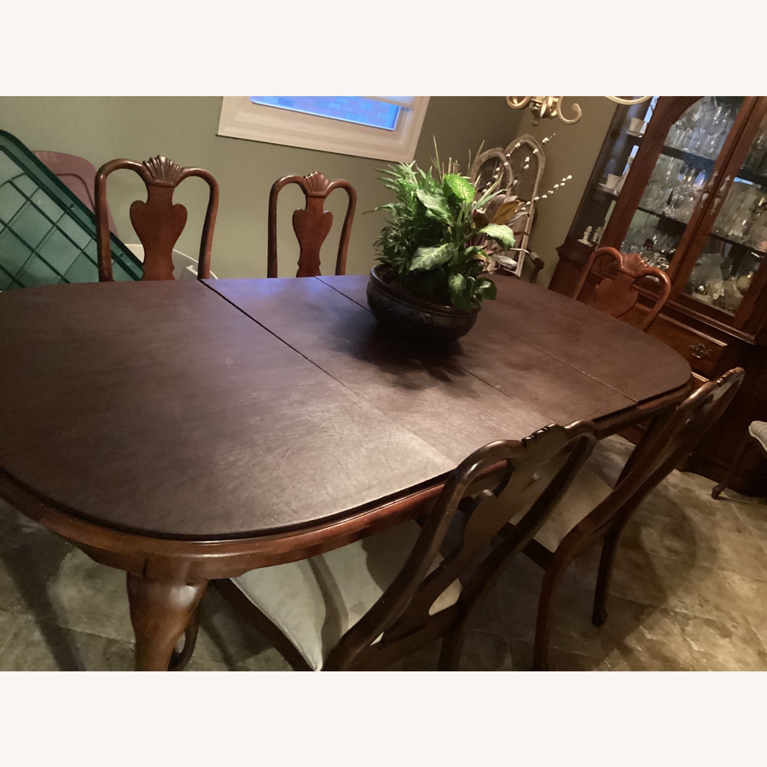 Vintage Dining Room Table and Chairs - image-3