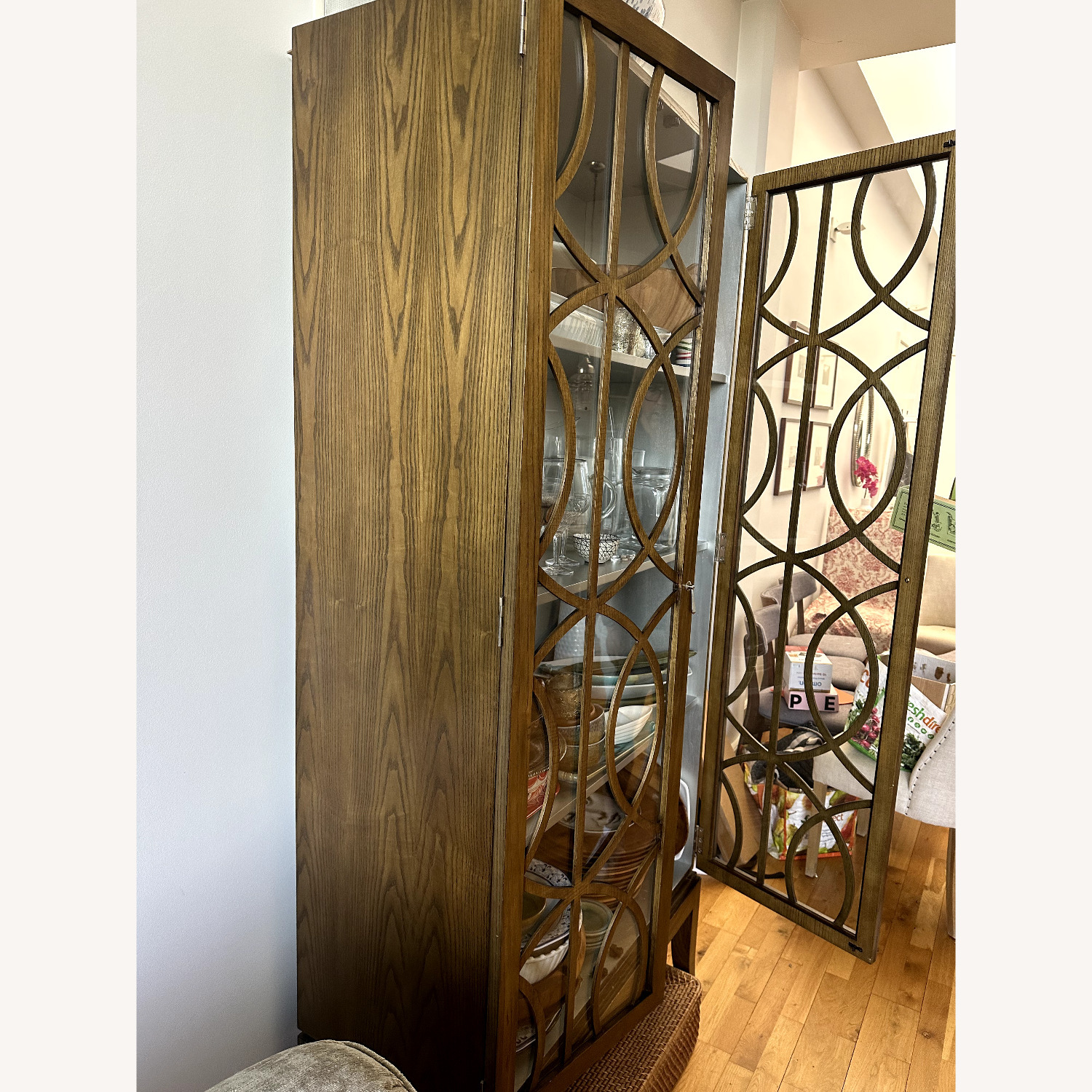 Ballard Designs Light Brown Sideboard - image-5