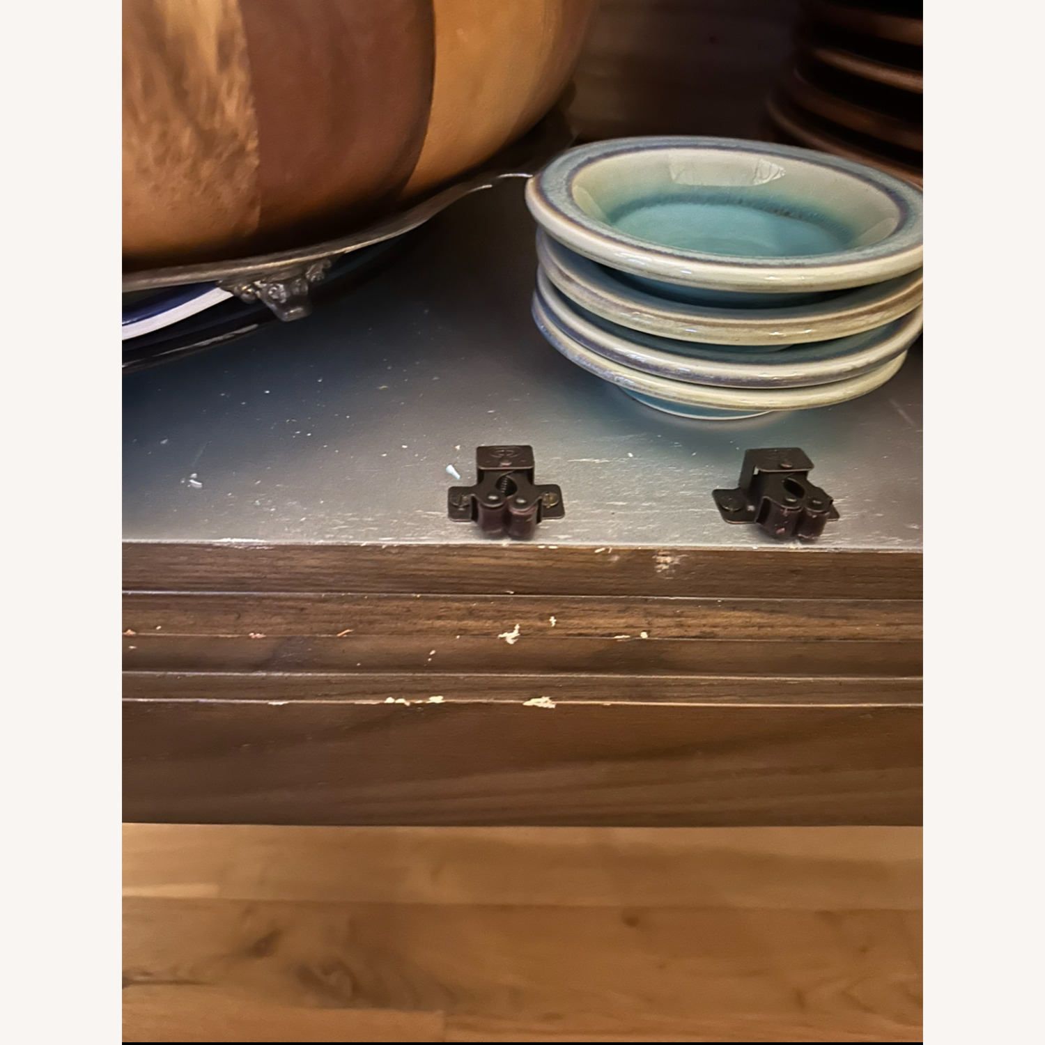 Ballard Designs Light Brown Sideboard - image-6