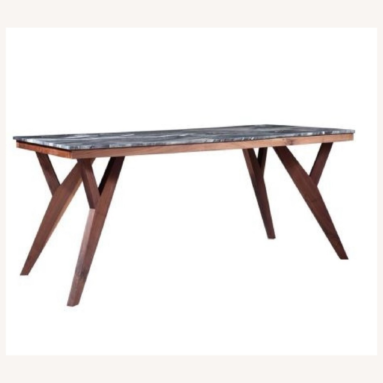 Organic Modernism Karlo Black Marble Dining Table - image-0