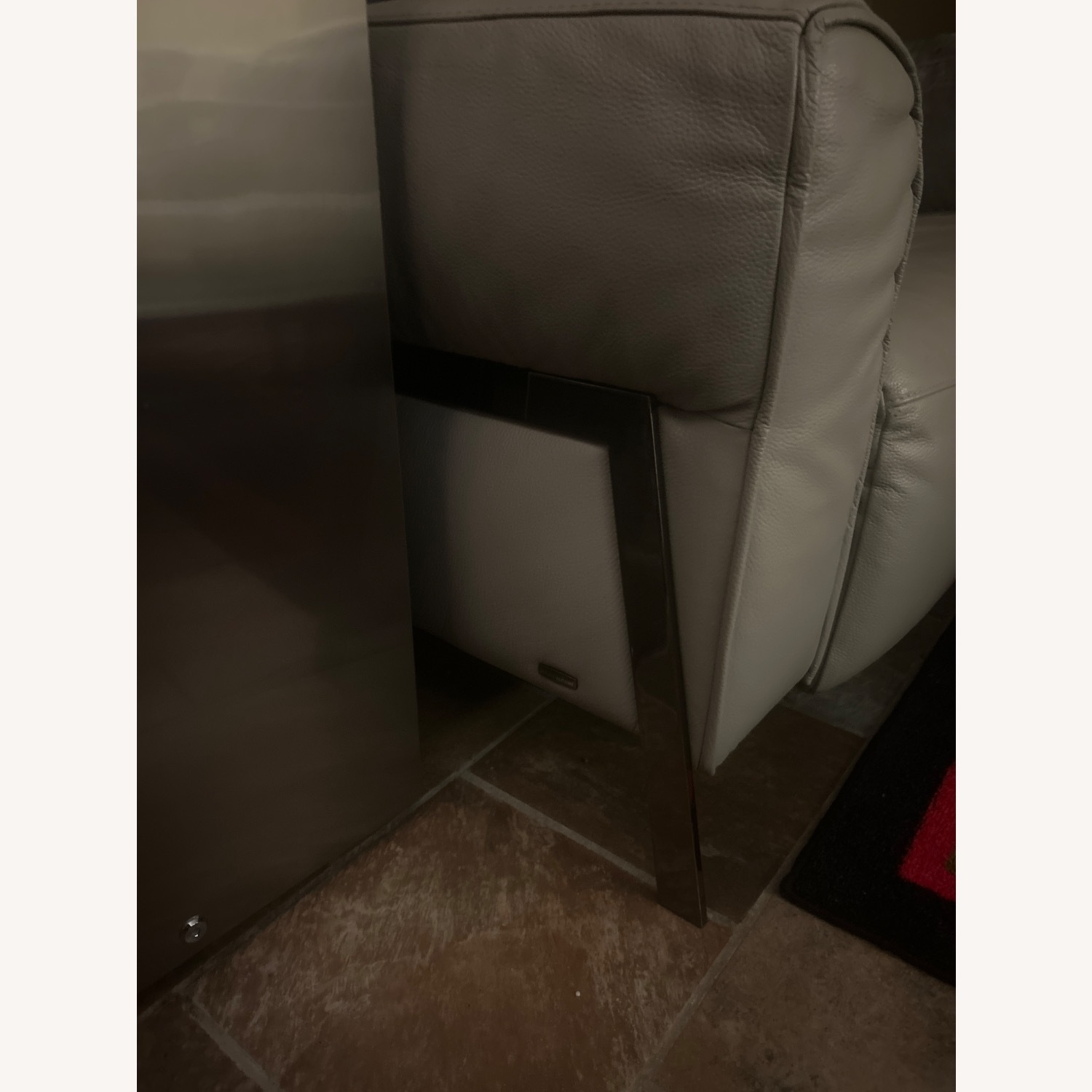 Natuzzi Eleganza Leather Lshape Sofa - image-4