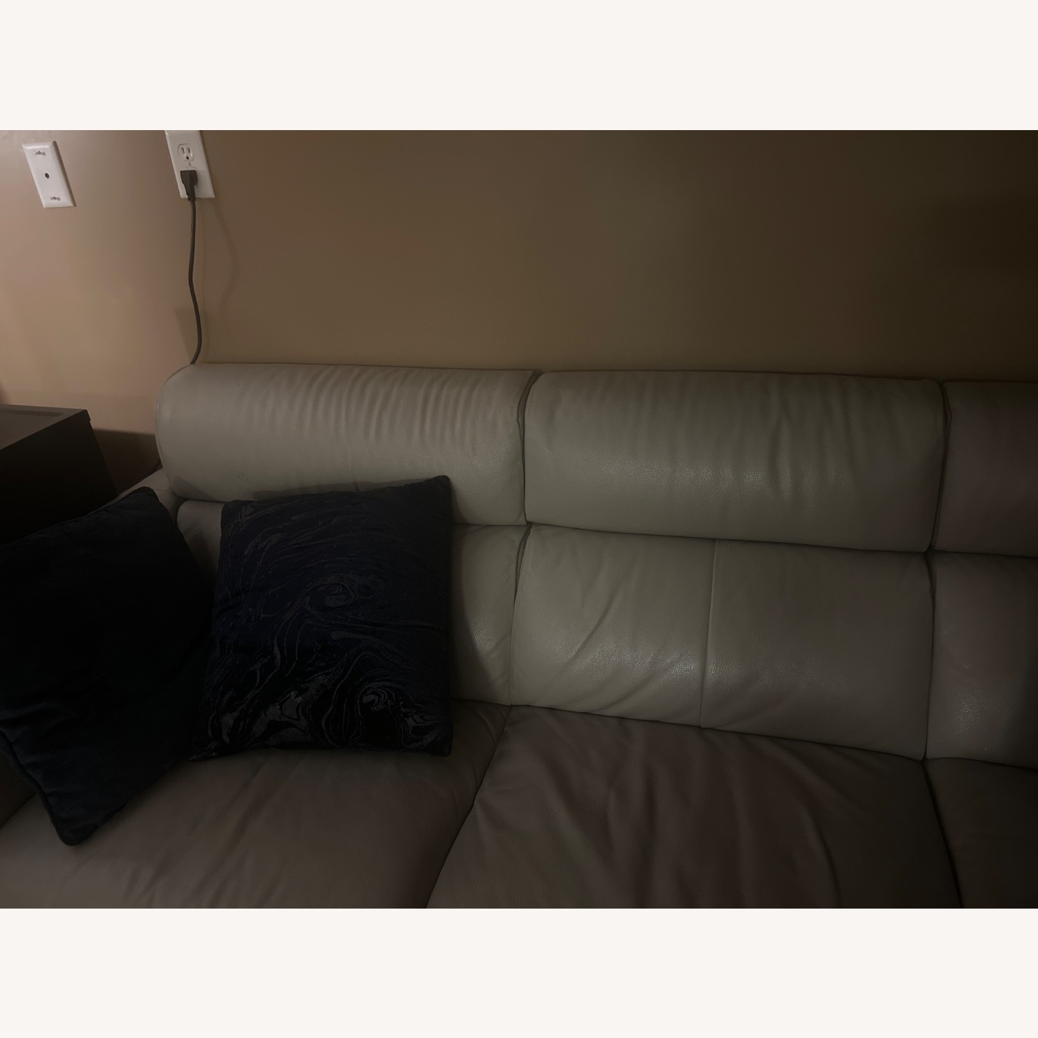 Natuzzi Eleganza Leather Lshape Sofa - image-3