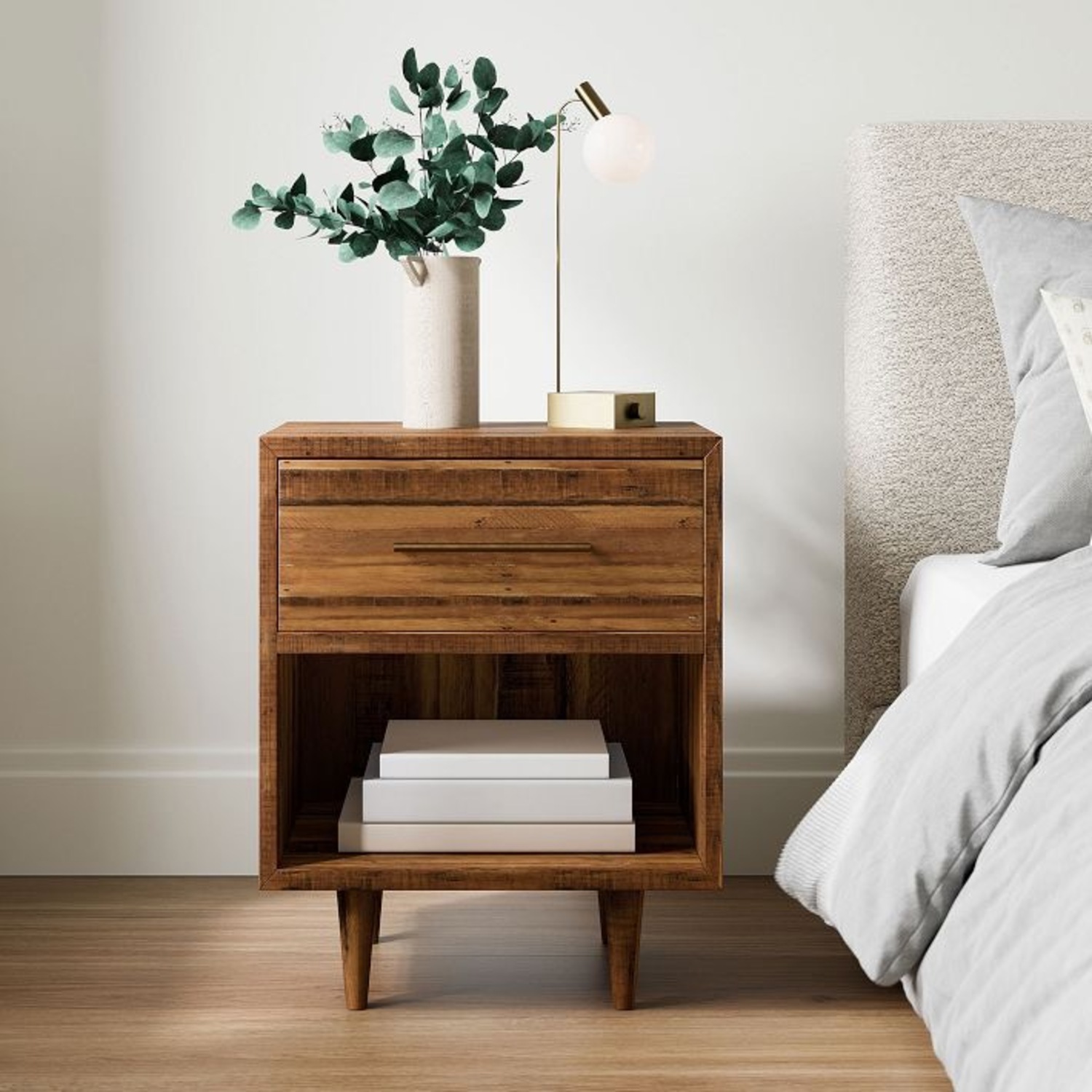 West Elm Alexa Wood Nightstand - image-4