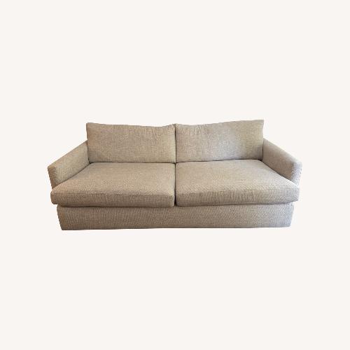 Used Crate & Barrel Natural Fabric 3+ Seater Sofa for sale on AptDeco