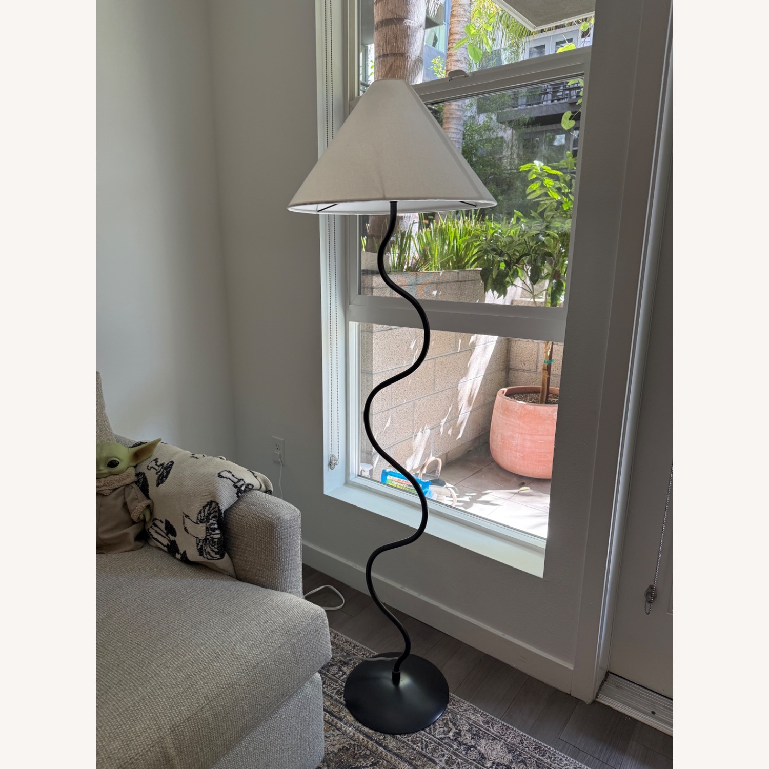 West Elm Zigzag Floor Lamp 64” - image-2