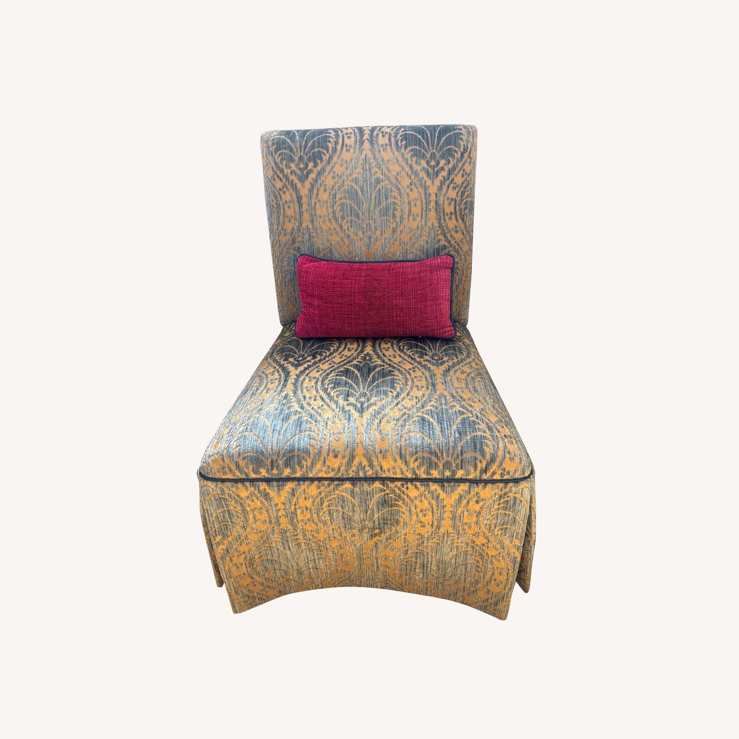 Taylor Made Custom Furniture Blue Accent Chairs - image-0