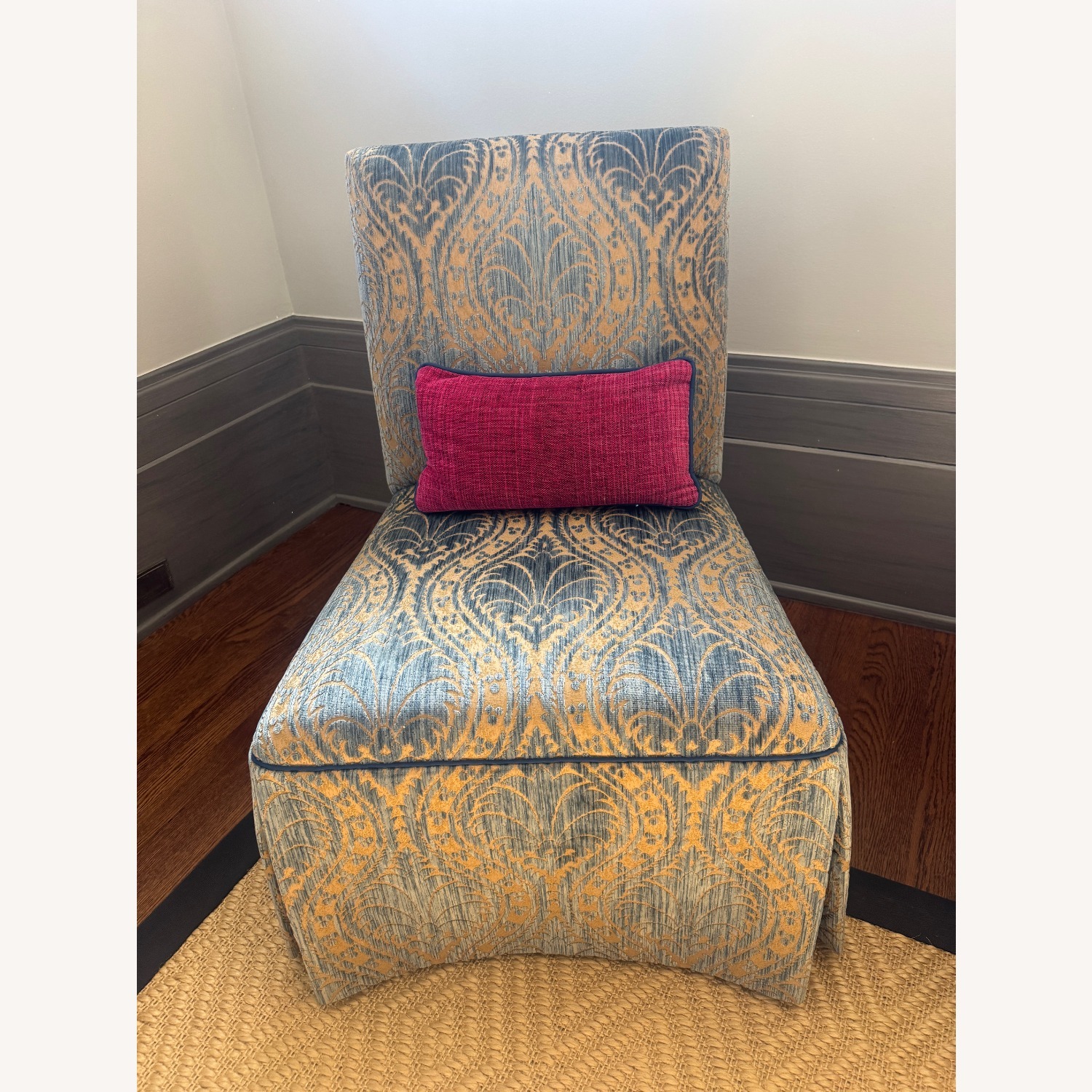 Taylor Made Custom Furniture Blue Accent Chairs - image-2