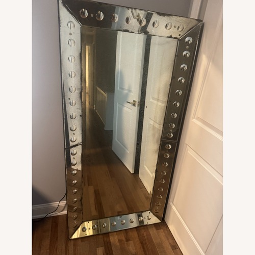 Used Restoration Hardware Silver Floor Mirror for sale on AptDeco