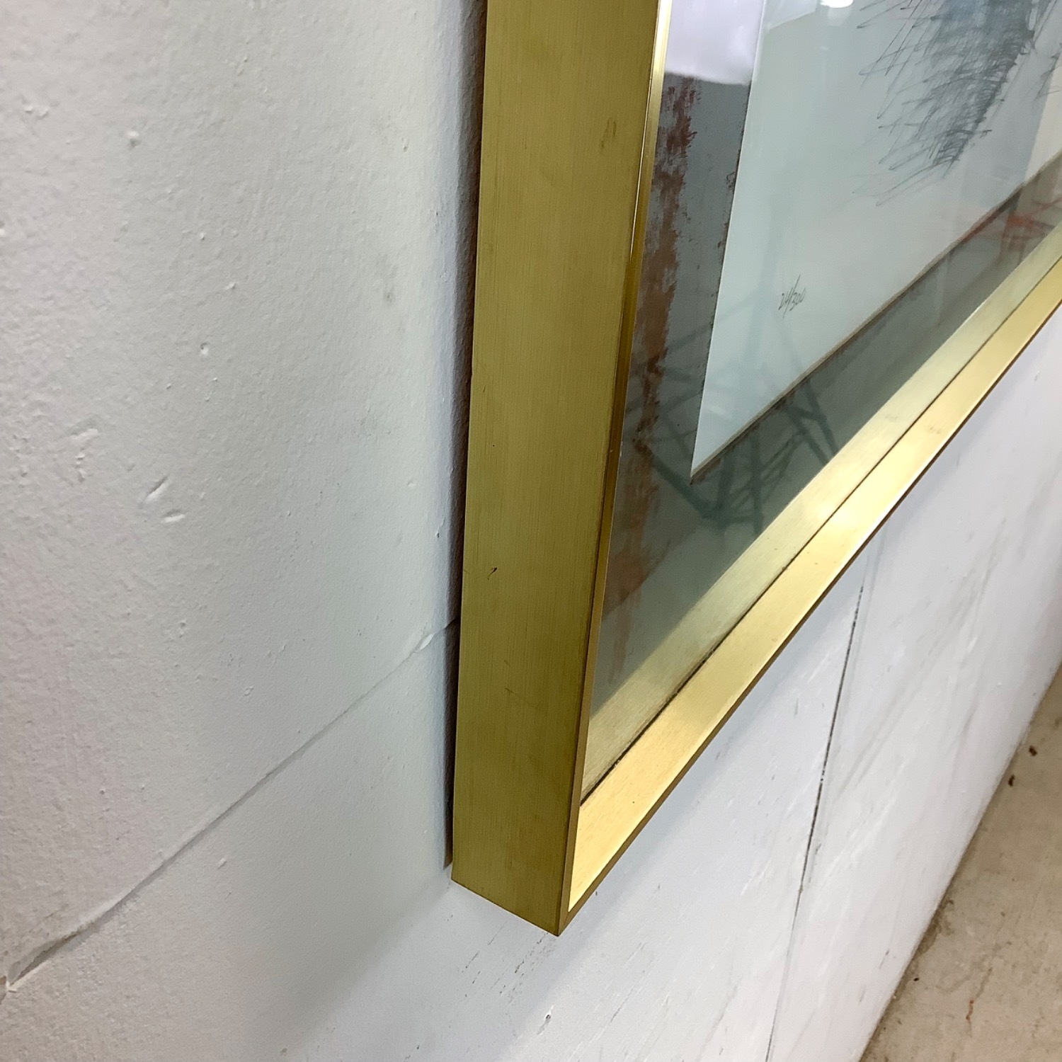 Vintage Lithograph Nautical Cityscape, Signed - image-10