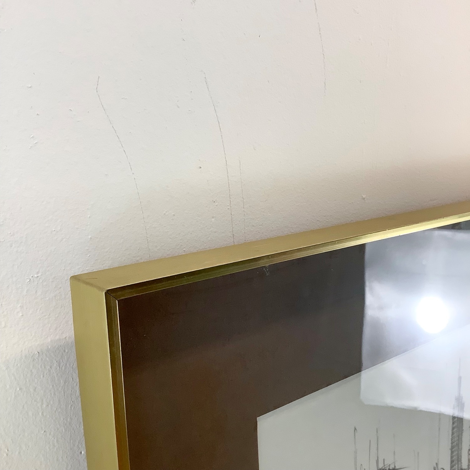 Vintage Lithograph Nautical Cityscape, Signed - image-7