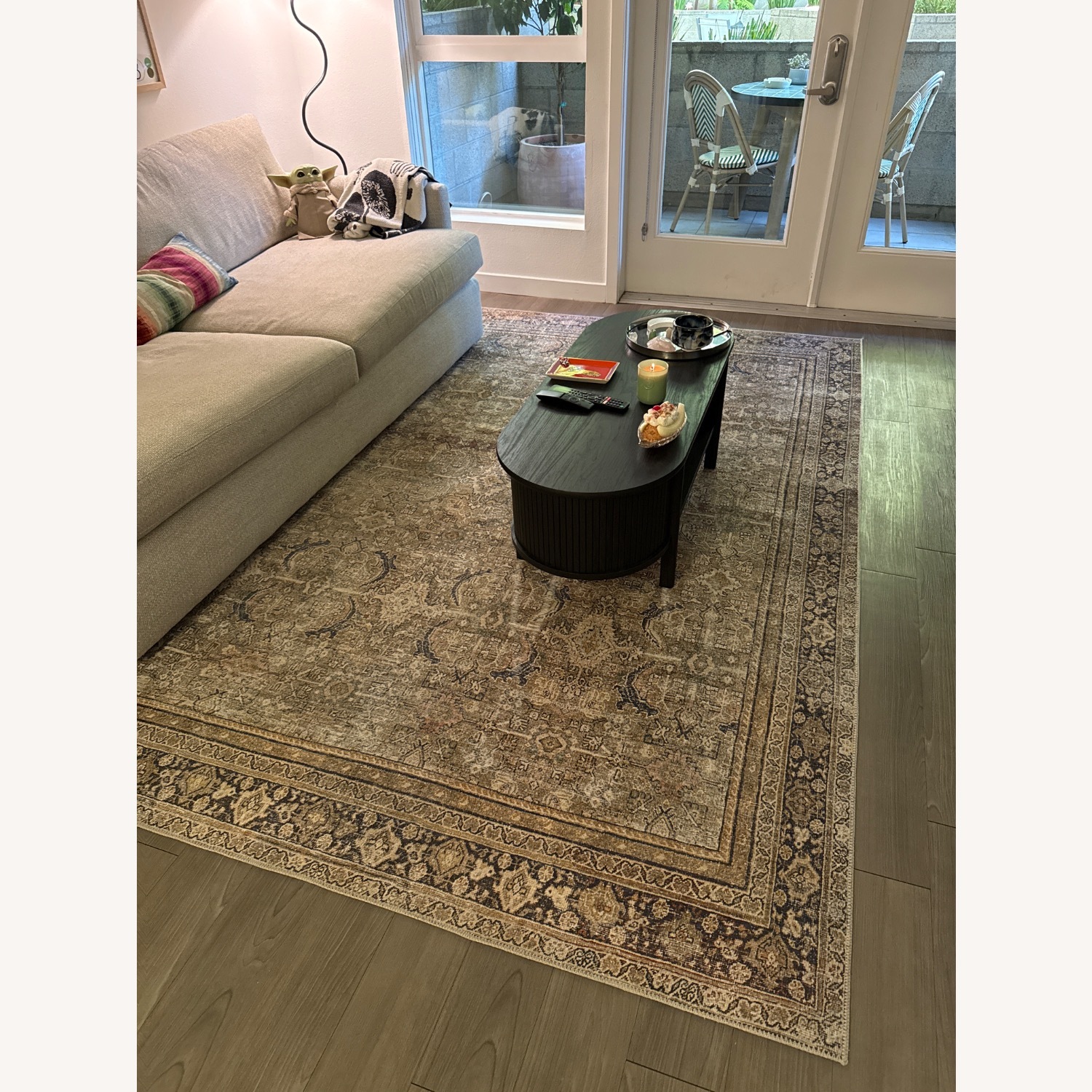 Loloi Layla Area Rug 8' x 10' Olive Charcoal - image-3