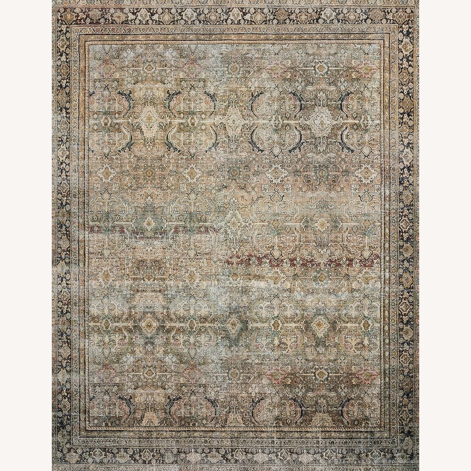 Loloi Layla Area Rug 8' x 10' Olive Charcoal - image-0