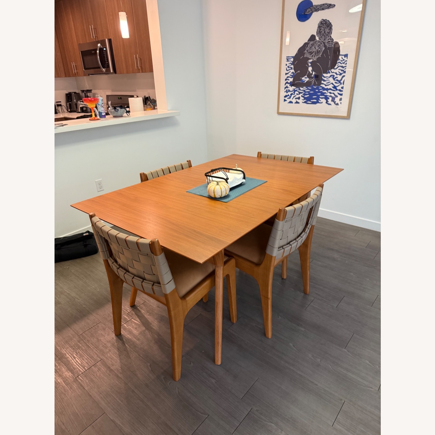 West Elm Mid-Century Extendable Dining Table 60”-80” - image-1