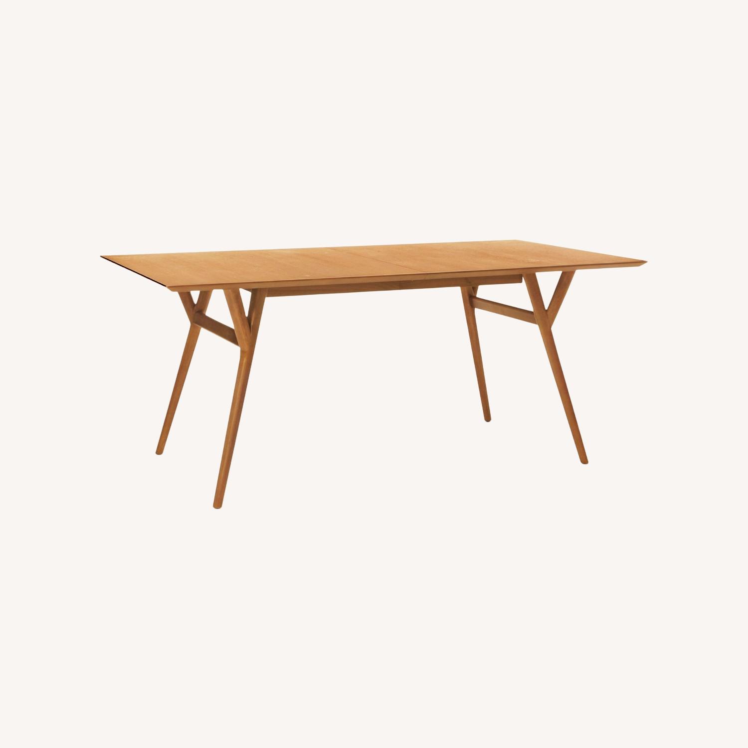 West Elm Mid-Century Extendable Dining Table 60”-80” - image-0