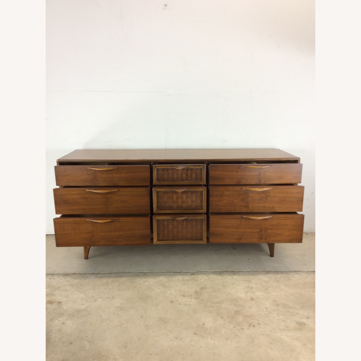 Mid Century Lowboy Dresser by Lane Furniture - image-10
