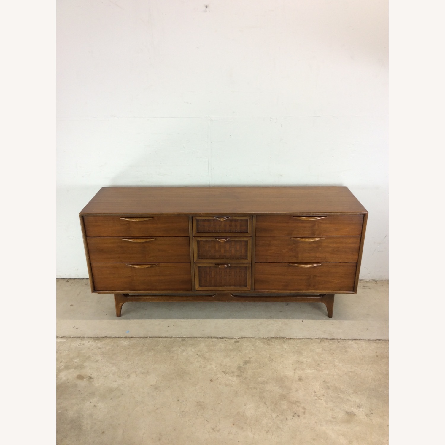 Mid Century Lowboy Dresser by Lane Furniture - image-4