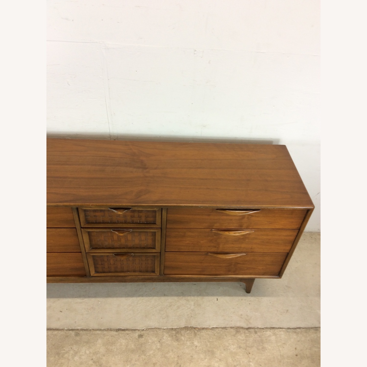 Mid Century Lowboy Dresser by Lane Furniture - image-9
