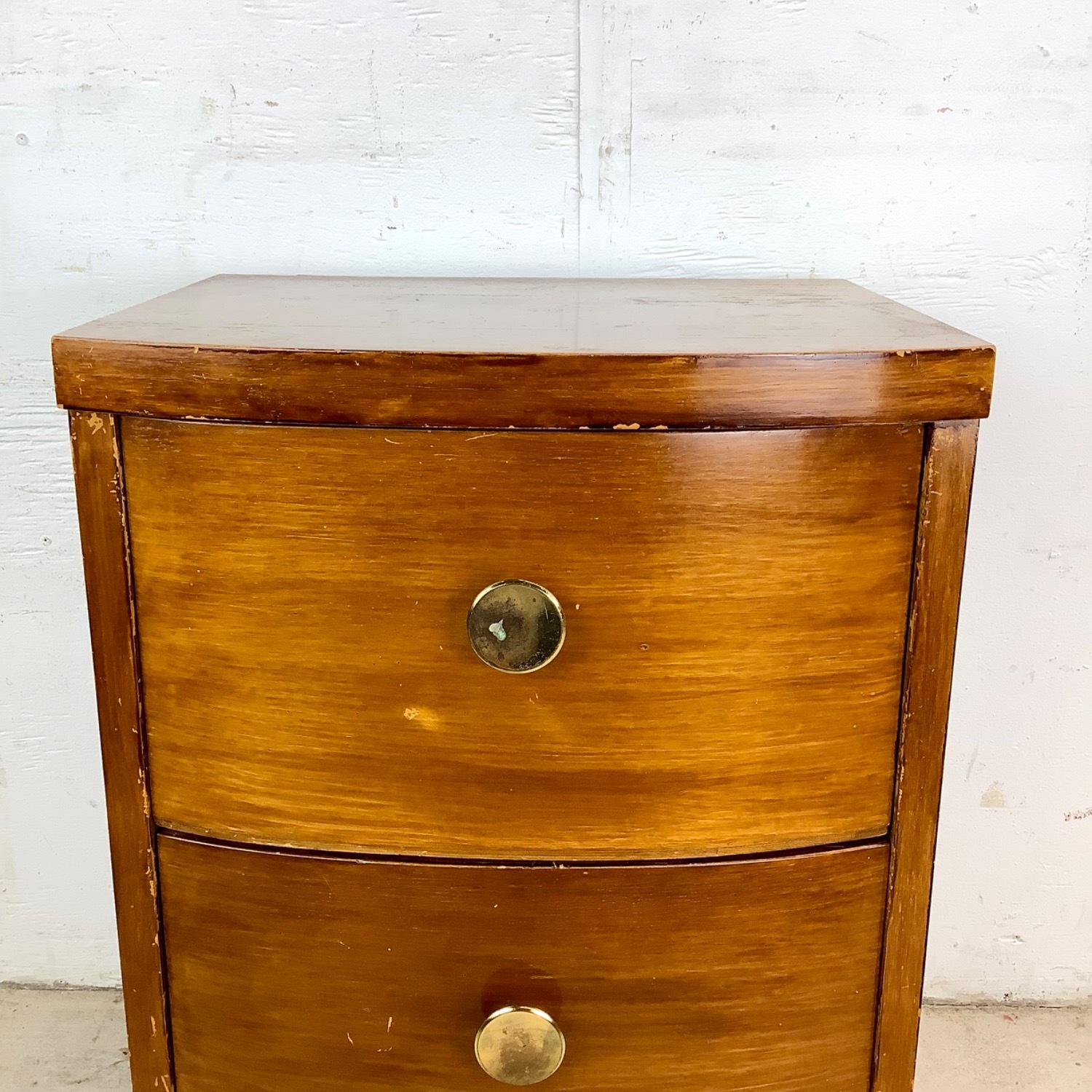 Vintage Two Drawer Nightstand - image-2