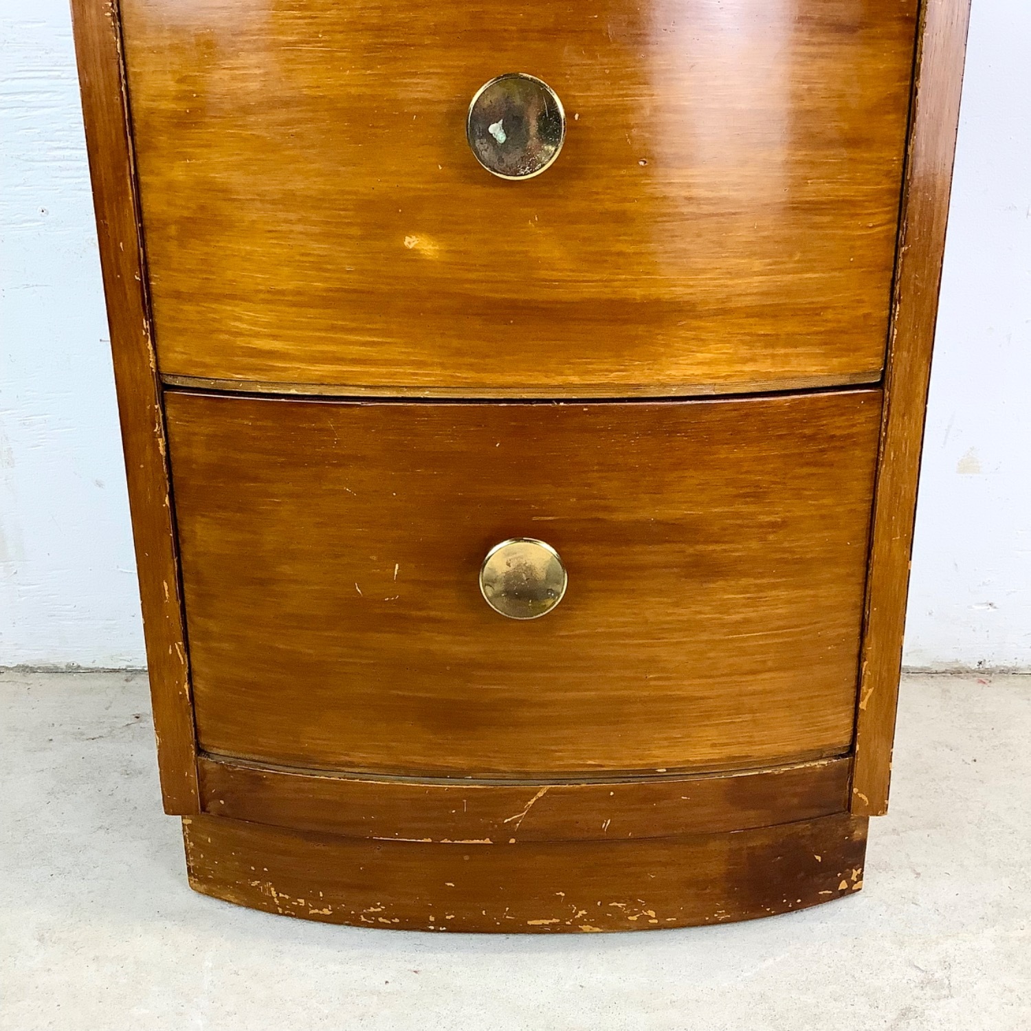 Vintage Two Drawer Nightstand - image-3